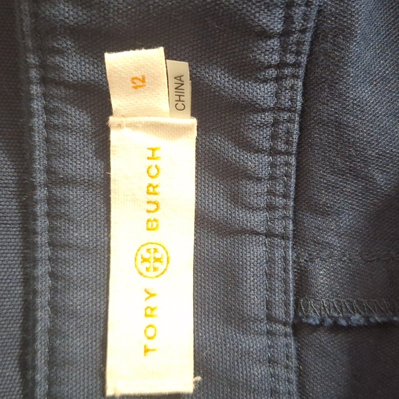 Tory Burch Maddie Cropped Flare Trousers Pants - Picture 12 of 13